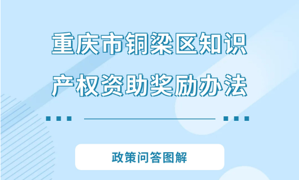 【政策问答图解】《重庆市铜梁区知识产权资助奖励办法》