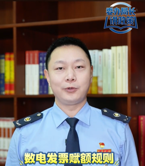 数电发票赋额规则——区税务局局长孔小锋