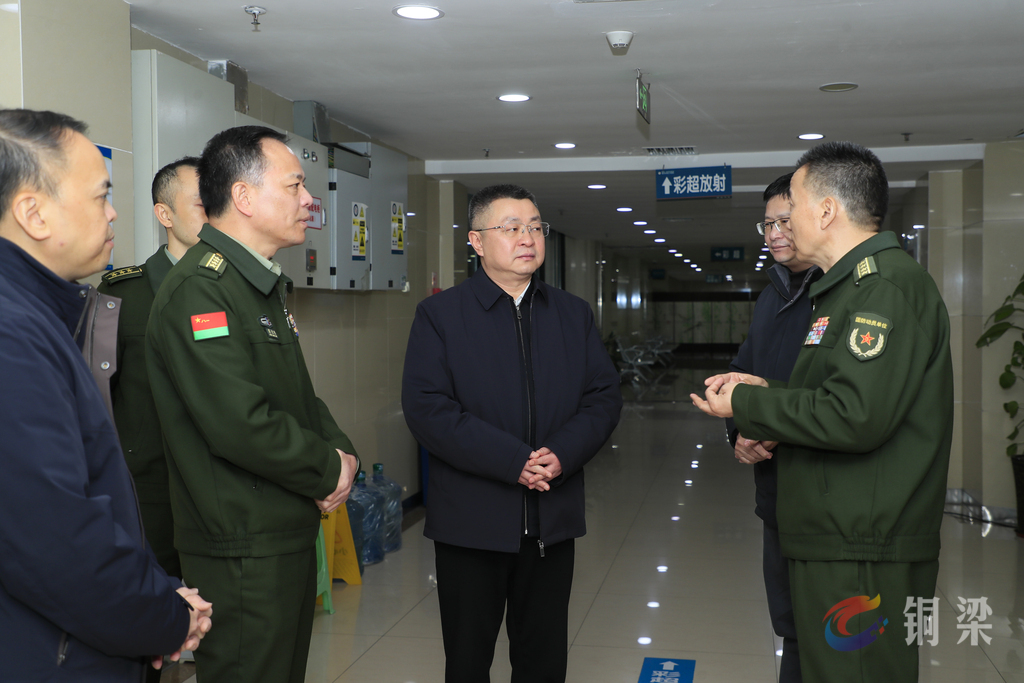 皮涛检查指导全区征兵体检工作